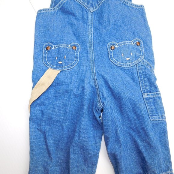 Baby Gund 12 months Denim Teddy bear overalls - Picture 8 of 9